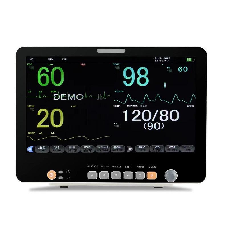 46-15-Inch Wireless Dental Patient Monitor with Rolling Stand Electric Power Source Battery Parts Made .jpg